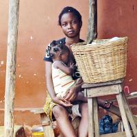 Scène de rue à Porto Novo